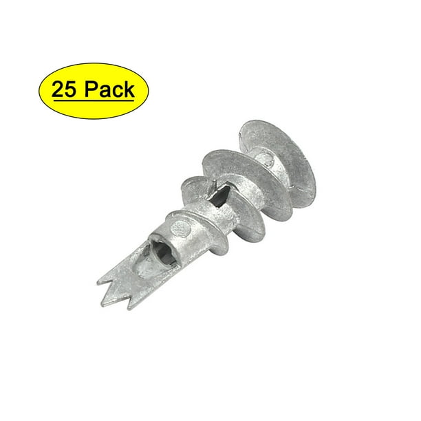 30pairs 60 Pieces Zinc Alloy Self-Drilling Dry Wall Anchors with Screws 30pairs 60 Pieces Zinc Alloy Self-Drilling Dry Wall Anchors with Screws